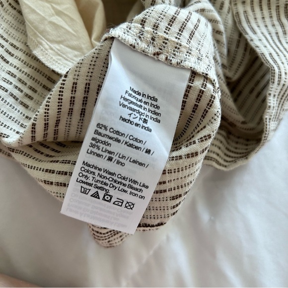 Madewell Flutter Sleeve Mini Dress in Striped Jacquard - Picture 9 of 9